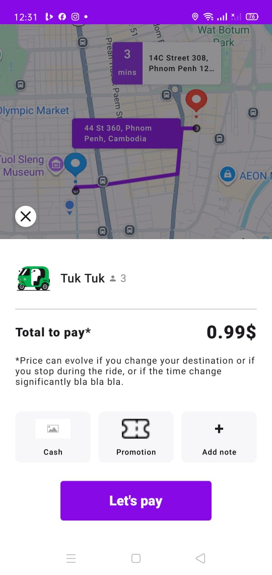 EasyGetApp Book a Ride