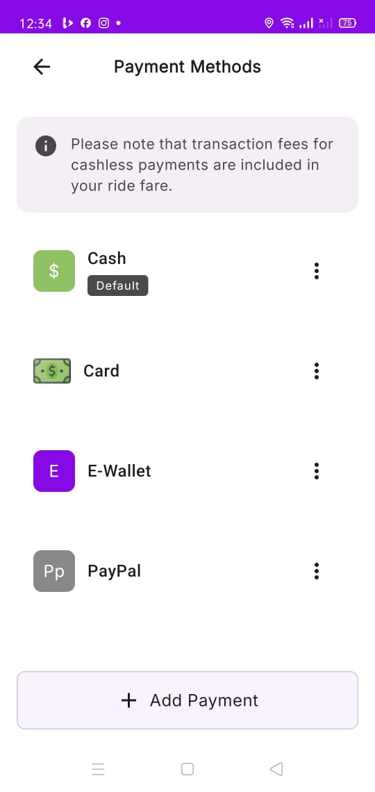EasyGetApp Payment Methods