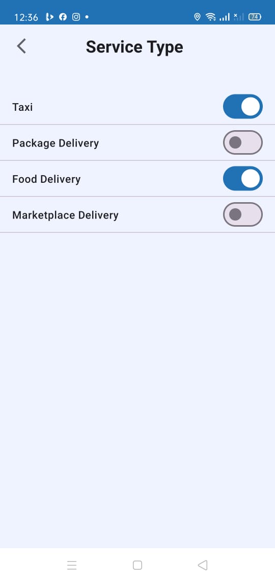 EasyGetApp Driver Service Types